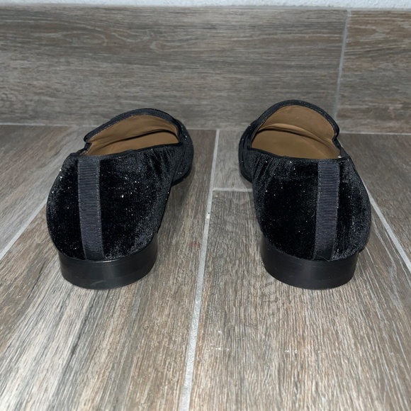 Christian Louboutin Flat Velour Loafers